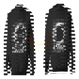 Solar Eclipse 2024 Total Eclipse April 8Th 2024 Sweatshirt | Mazezy