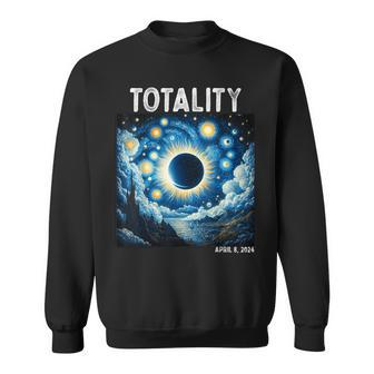 Solar Eclipse 2024 Totality April 8Th Astronomy Science Sweatshirt - Monsterry DE