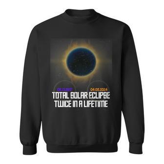 Solar And Eclipse 2024 Twice A Lifetime Totality 2017 Sweatshirt - Monsterry UK