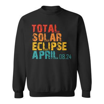 Solar Eclipse April 08 2024 Sweatshirt - Monsterry UK