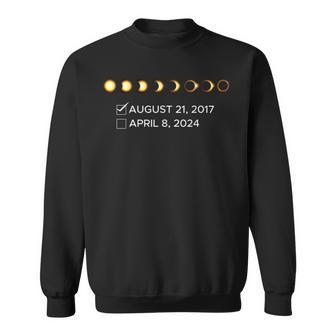 Solar Eclipse April 8 2024 Total Solar Eclipse 2024 Usa Sweatshirt - Seseable