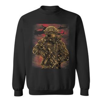 Soldat De L'armée Forces Spéciales Militaire Sweater e - Cadeauxyz