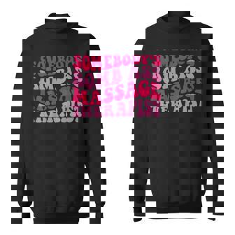 Somebody's Bomb Ass Massage Therapist On Back Sweatshirt - Thegiftio