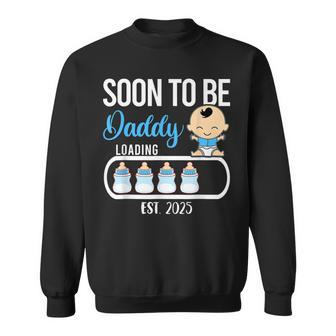 Soon To Be Daddy 2025 Boy Gender Reveal Party Dad Father Sweatshirt - Monsterry