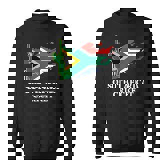 South African Cricket Proteas South Africa Flag Colors Sweatshirt - Thegiftio UK