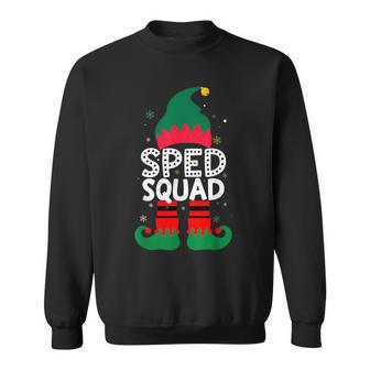 Sped Squad Special Education For Santa Family Christmas Elf Sweatshirt | Mazezy