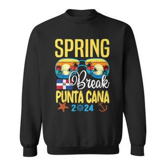 Spring Break 2024 Punta Cana Family Matching Vacation Sweatshirt | Mazezy