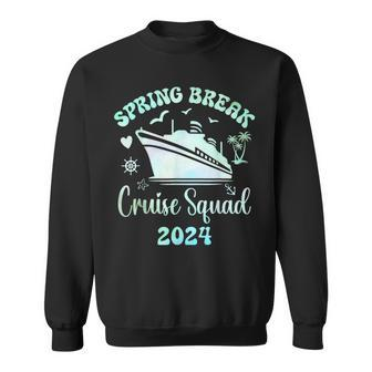 Spring Break Cruise Squad 2024 Trip Family Matching Vacation Sweatshirt - Thegiftio UK