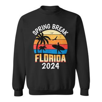 Spring Break Florida 2024 College Student Spring Break Sweatshirt - Monsterry DE