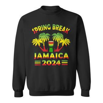 Spring Break Jamaica 2024 Matching Family Vacation Souvenir Sweatshirt | Mazezy DE