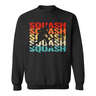 Squash Player For Retro Squash Vintage For Men Sweatshirt - Monsterry