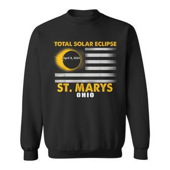 St Marys Ohio Total Solar Eclipse 2024 Sweatshirt - Thegiftio UK