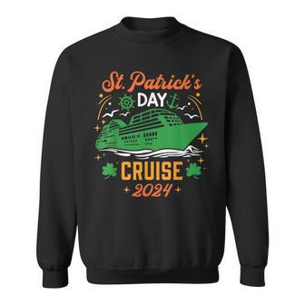 St Patrick's Day Cruise 2024 Vacation Cruising Matching Sweatshirt - Seseable