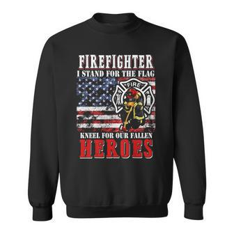 Standkneel Firefighter Sweatshirt | Mazezy AU