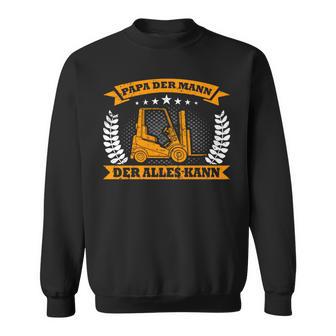 Staplerfahrerater Sohnatertag Lagerist Stapler Sweatshirt - Geschenkecke