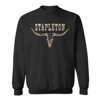 Stapleton Last Name Personalized Team Stapleton Family Pride Sweatshirt | Seseable UK