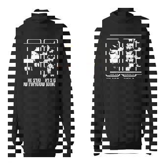 How It Started How It's Going Domesticated Goat Livestock Sweatshirt - Thegiftio UK