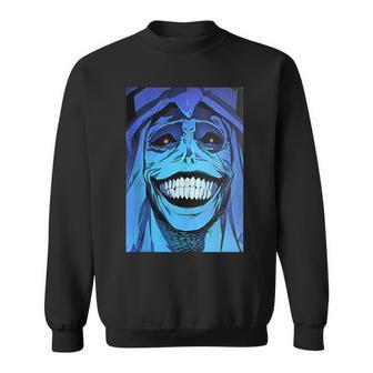 Statue Of God Smiling Menacingly Solo Leveling Sweatshirt - Monsterry CA