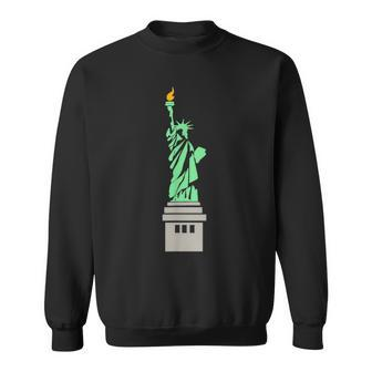 Statue Of Liberty T Nyc Statue Sweatshirt - Monsterry