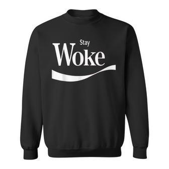 Stay Woke Cola Sweatshirt - Monsterry UK