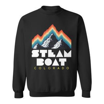 Steamboat Colorado Usa Ski Resort 1980S Retro Sweatshirt | Mazezy