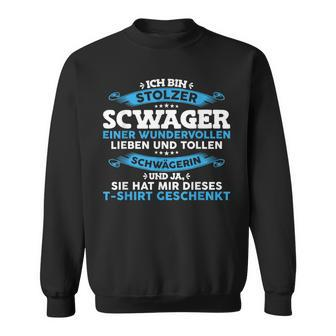 Stolzer Schwager Einer Sin-Law German Language Sweatshirt - Seseable