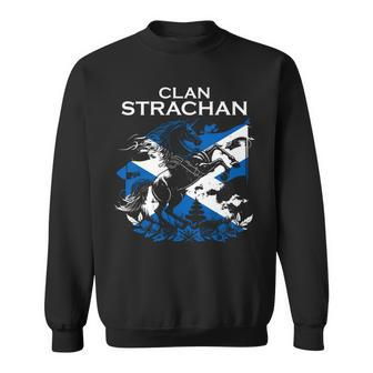 Strachan Clan Family Last Name Scotland Scottish Sweatshirt - Seseable