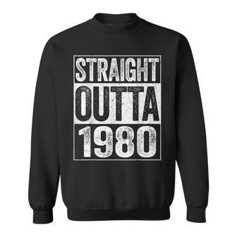Straight Outta 1980 44Th Birthday Sweatshirt - Monsterry DE