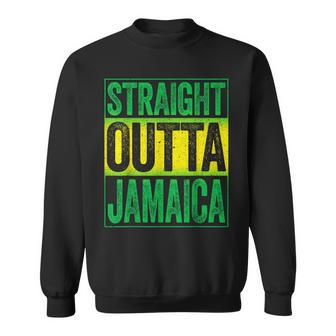 Straight Outta Jamaica Caribbean Party Sweatshirt - Thegiftio UK