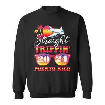 Straight Trippin' 2024 Family Vacation Puerto Rico Matching Sweatshirt - Seseable