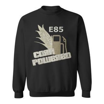 Street Racing E85 Fuel Gas Corn Powered Vintage Sweatshirt - Monsterry