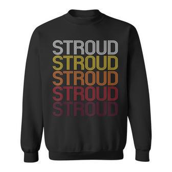 Stroud Ok Vintage Style Oklahoma Sweatshirt - Monsterry AU