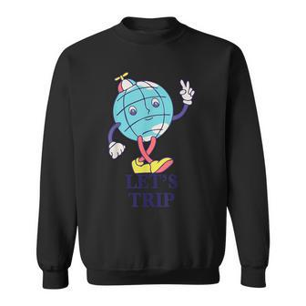 Sturniolo Triplets Let's Trip Classic Girls Trip Vacation Sweatshirt - Thegiftio UK