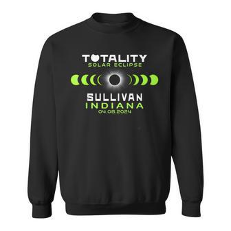 Sullivan Indiana Total Solar Eclipse 2024 Sweatshirt - Thegiftio UK