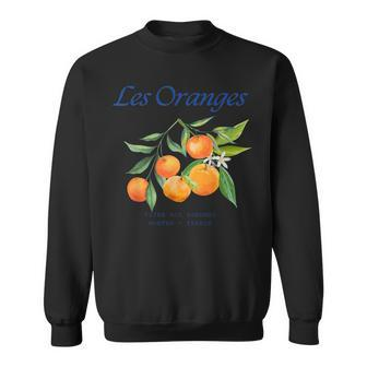 Summer Citrus Fair Les Orange Foire Aux Agrumes Monte France Sweatshirt - Seseable