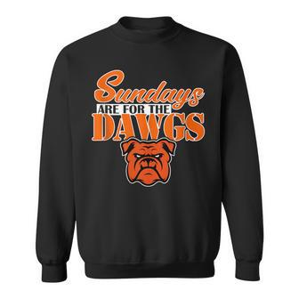 Sundays Are For The Dawgs Cleveland Ohio Dawg Sweatshirt - Monsterry AU