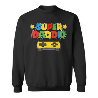Super Daddio Gamer Dad Sweatshirt - Seseable