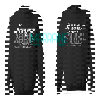 Super Marraine Meilleure Marraine Du Monde Cadeau Sweater e - Cadeauxyz