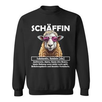 Supervisor Chefin Schäffin Sweatshirt - Seseable