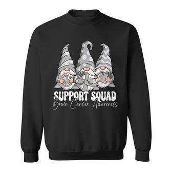 Support Squad Brain Cancer Awareness Sweatshirt - Thegiftio UK