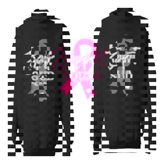 Support Squad Breast Cancer Support Squad Sweatshirt - Thegiftio