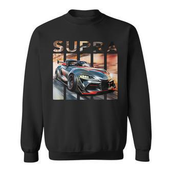 Supra Sports Car Sweatshirt - Seseable