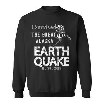 I Survived The Great Alaska Earthquake Sweatshirt | Mazezy