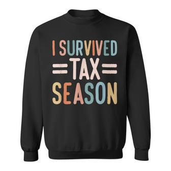 I Survived Tax Season Cpa Accountant Sweatshirt | Mazezy AU