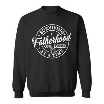Surviving Fatherhood Happy Fathers Day Sweatshirt - Seseable