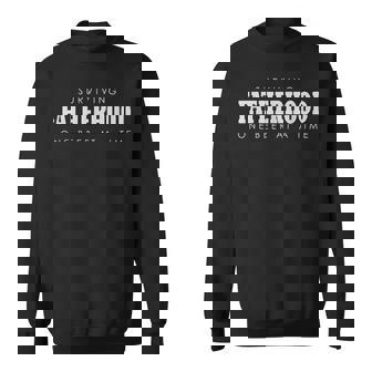 Surviving Fatherhood One Beer At A Time Father's Day Sweatshirt - Thegiftio UK