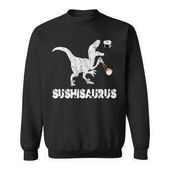 Sushi Dinosaurs Japanese Foodie Dino Asian Food T-Rex Sweatshirt - Monsterry DE