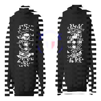 Sweater Unisexe Fils de France Graphique Patriotique, Sweater Unisexe Symbole National - Cadeauxyz