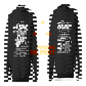 Sweater Unisexe Homme Si Papou Ne Peut Pas Le Réparer, Personne Ne Peut - Cadeauxyz