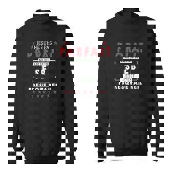 Sweater Unisexe Humoristique Je Ne Suis Pas Parfait Mais Je Suis Seb - Cadeauxyz